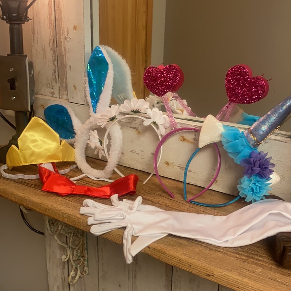 FREE!! w/ bundle over $20! Dress-Up Accessories (with Easter Bunny Ears!)